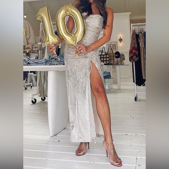 Line and Dot glow up dress - Picture 6 of 6